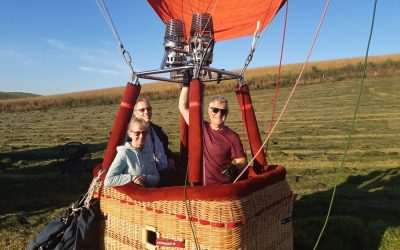 Ged and Susan’s flight up Malhamdale