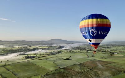 Drone footage of G-CCOT over Ribblesdale